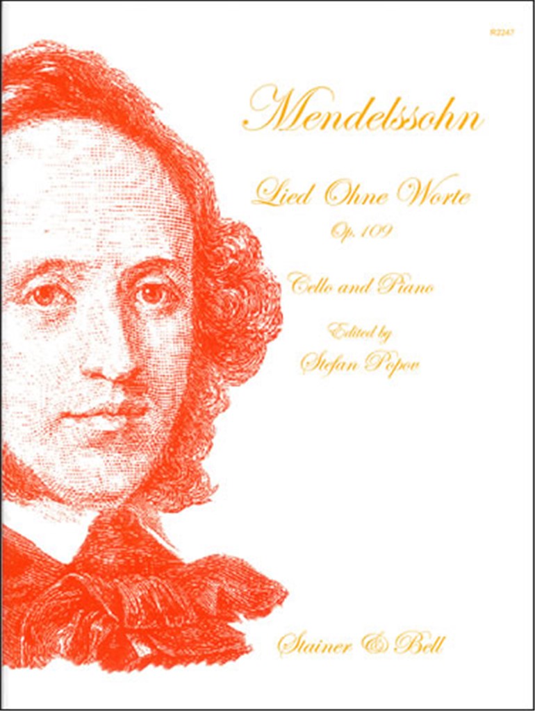 Lied Ohne Worte In D, Op. 109 For Cello and Piano